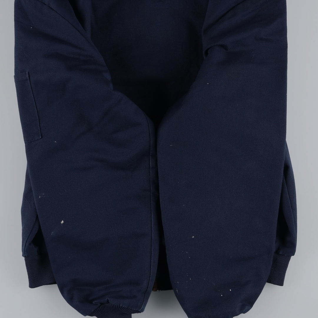 ~90'S Red Kap Work Blouson, Men's Size L (approx.), Vintage polyester navy blue type Vintage Second Hand