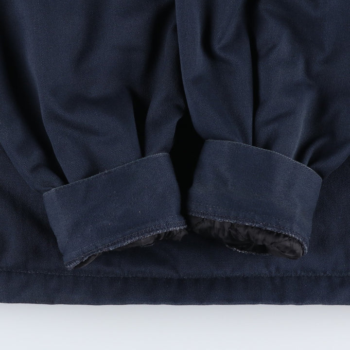 Dickies padded work jacket, men's size XL polyester navy blue type Vintage Second Hand