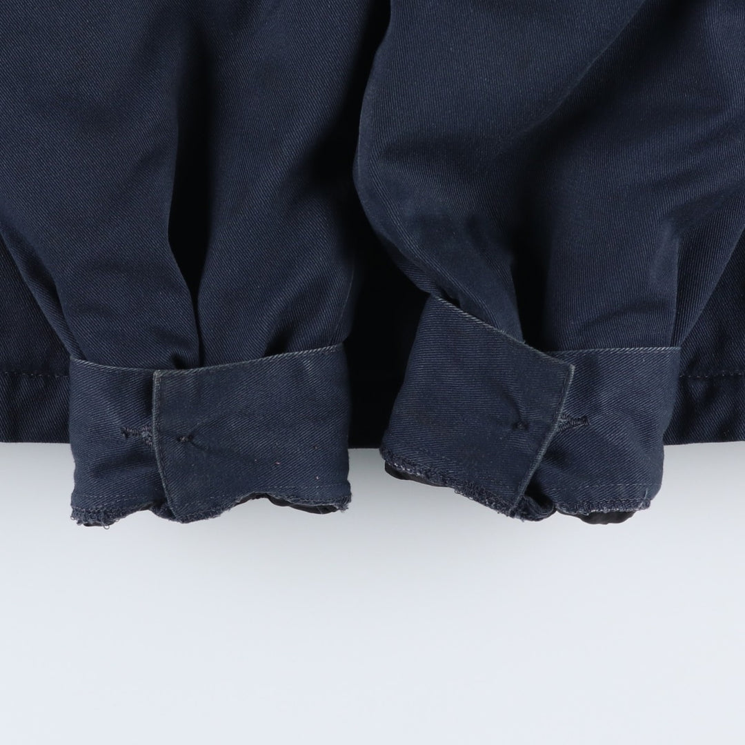 Dickies padded work jacket, men's size XL polyester navy blue type Vintage Second Hand