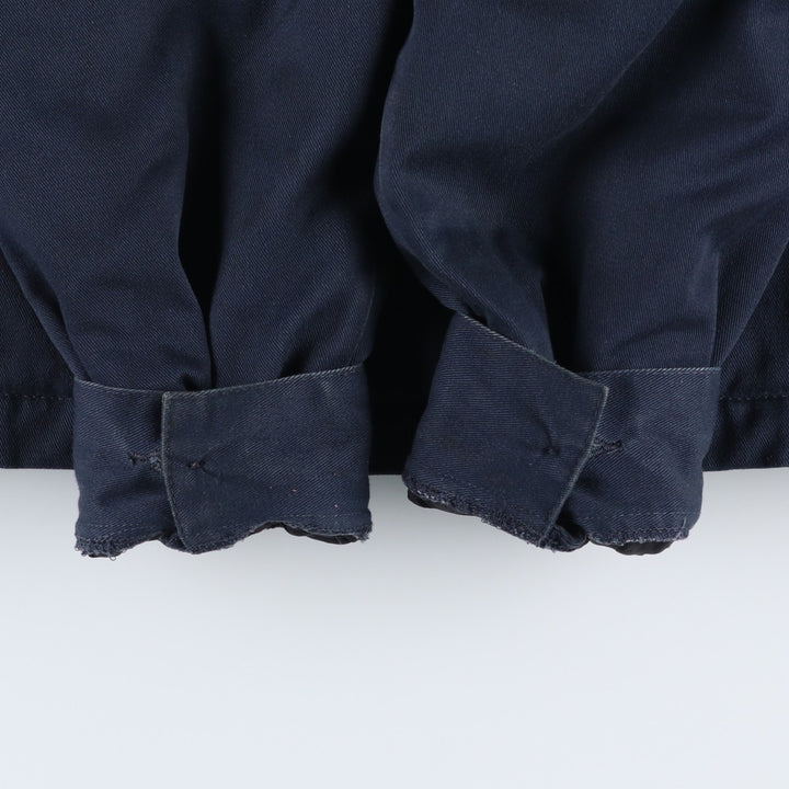 Dickies padded work jacket, men's size XL polyester navy blue type Vintage Second Hand
