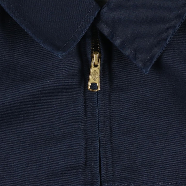 Dickies padded work jacket, men's size XL polyester navy blue type Vintage Second Hand