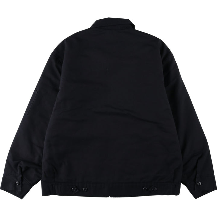 Dickies Eisenhower Jacket, padded work jacket, men's size XL unclear black type Vintage Second Hand