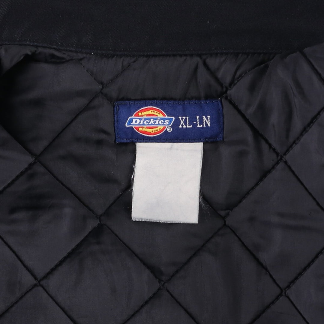 Dickies Eisenhower Jacket, padded work jacket, men's size XL unclear black type Vintage Second Hand