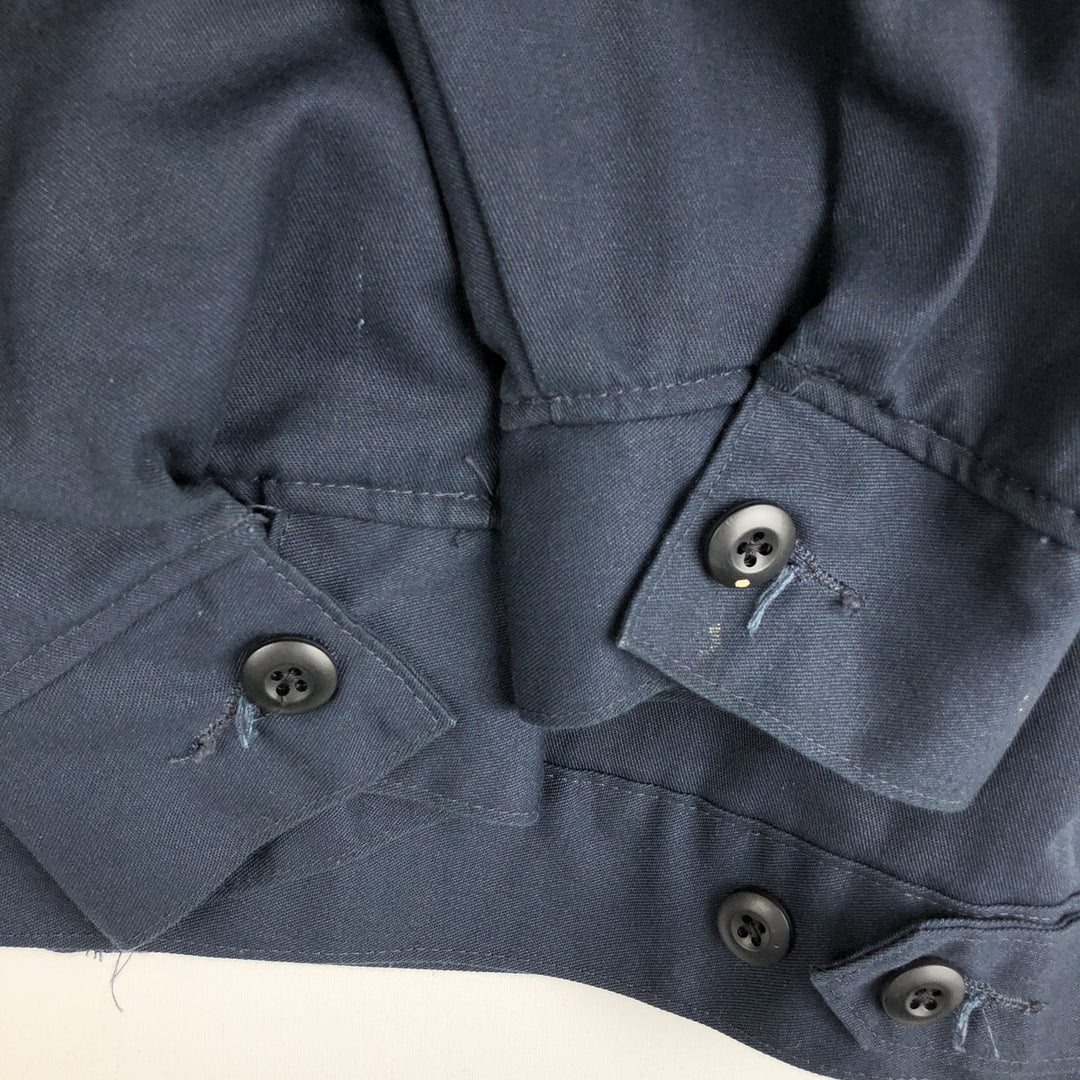 Dickies Eisenhower Jacket, padded work jacket, men's size L unclear navy blue type Vintage Second Hand