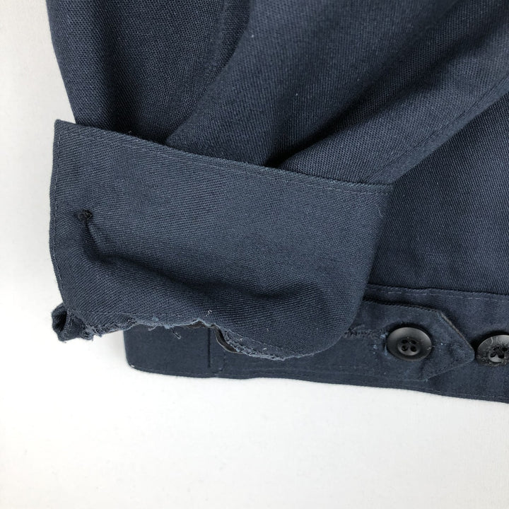 Dickies Eisenhower Jacket, padded work jacket, men's size L unclear navy blue type Vintage Second Hand
