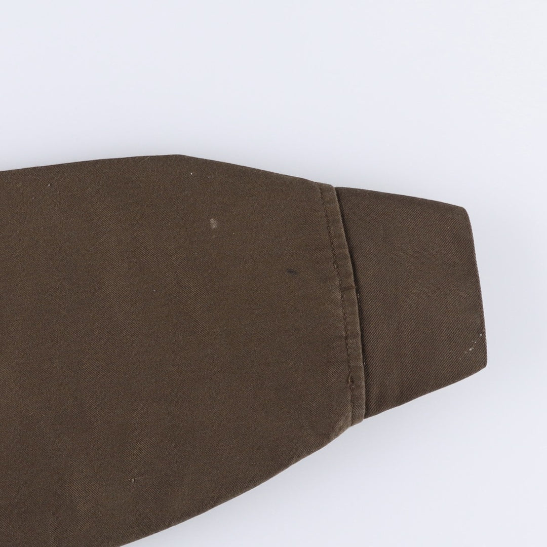 Dickies padded work jacket, men's size L polyester brown type Vintage Second Hand