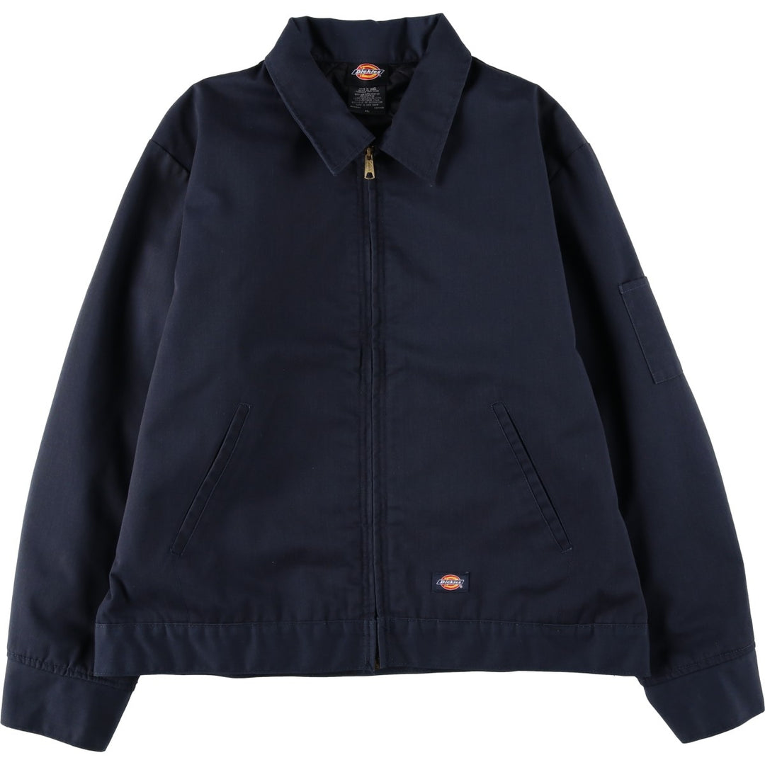 Dickies Eisenhower Work Jacket, Men's XL polyester navy blue type Vintage Second Hand