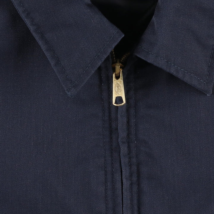 Dickies Eisenhower Work Jacket, Men's XL polyester navy blue type Vintage Second Hand