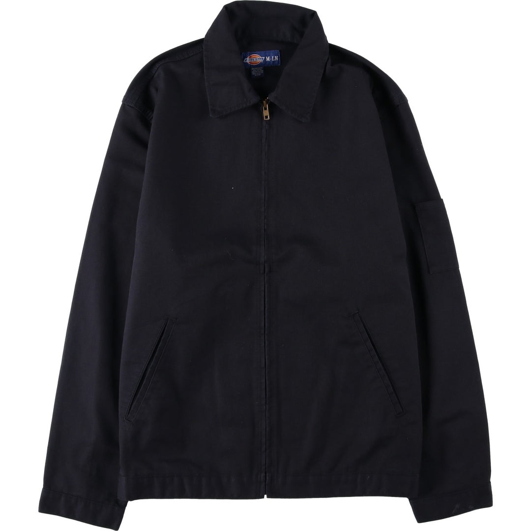Dickies Work Jacket Men's Size L polyester black type Vintage Second Hand
