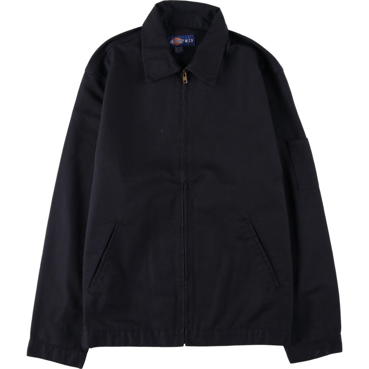 Dickies Work Jacket Men's Size L polyester black type Vintage Second Hand