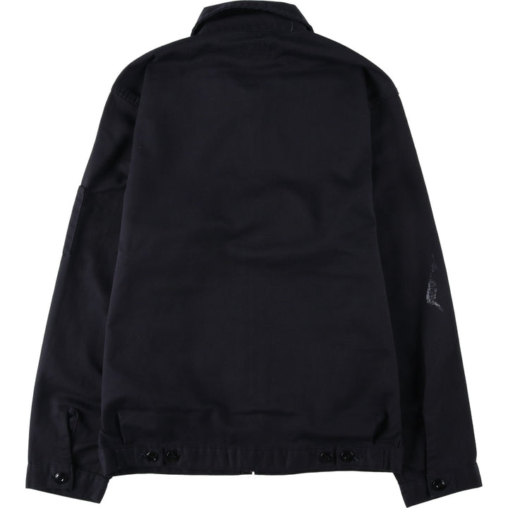 Dickies Work Jacket Men's Size L polyester black type Vintage Second Hand