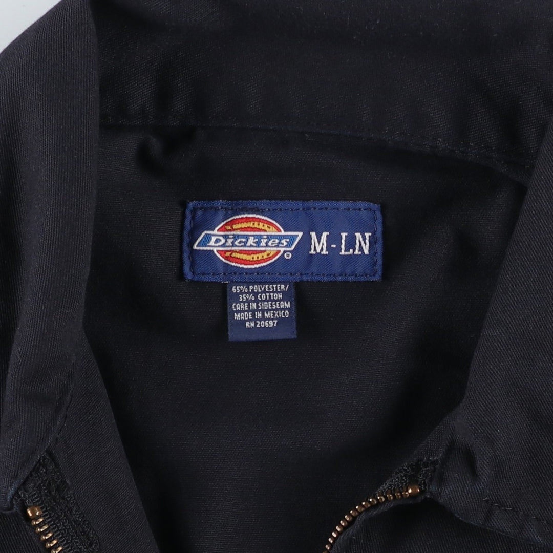 Dickies Work Jacket Men's Size L polyester black type Vintage Second Hand