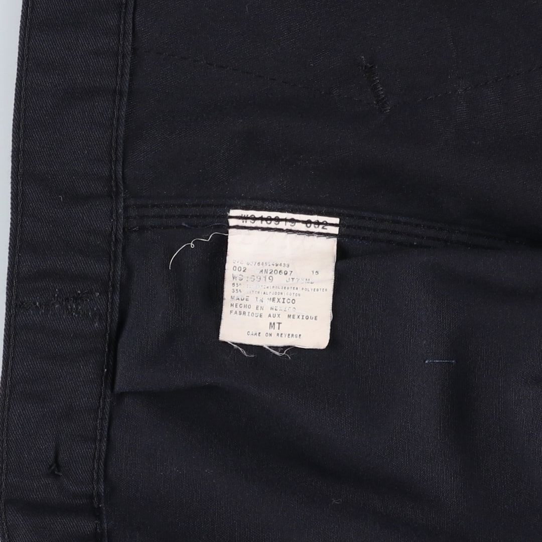 Dickies Work Jacket Men's Size L polyester black type Vintage Second Hand