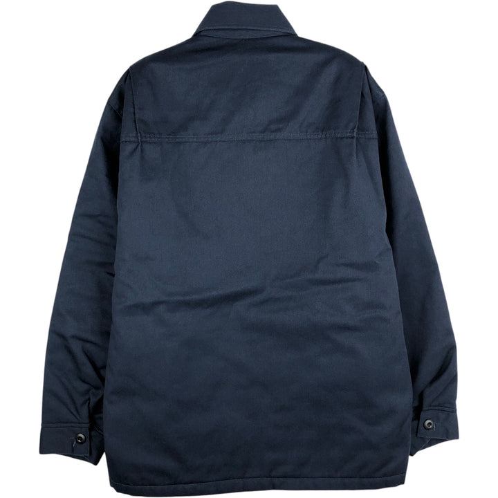 Dickies padded work jacket, men's size XL unclear navy blue type Vintage Second Hand