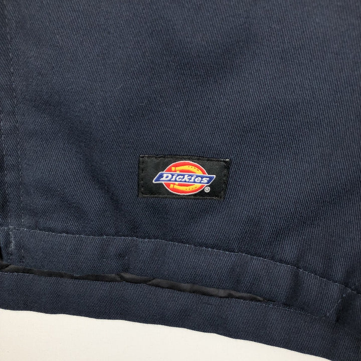 Dickies padded work jacket, men's size XL unclear navy blue type Vintage Second Hand