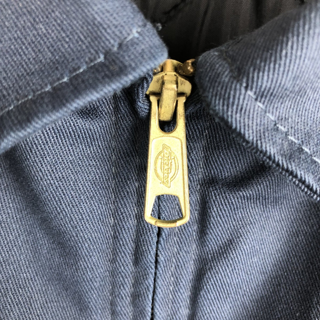 Dickies padded work jacket, men's size XL unclear navy blue type Vintage Second Hand