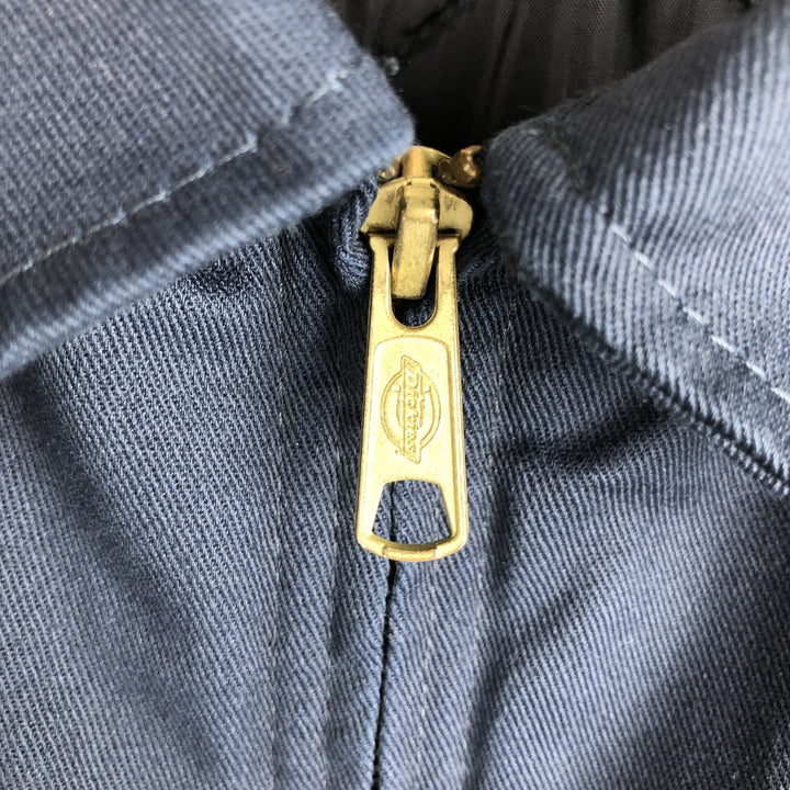 Dickies padded work jacket, men's size XL unclear navy blue type Vintage Second Hand