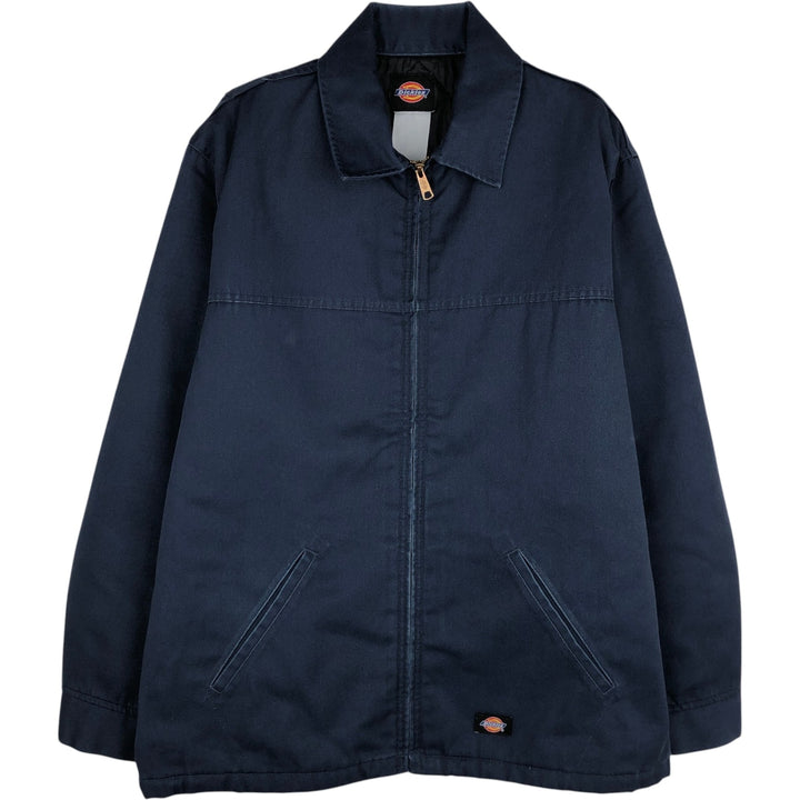 Dickies Work Jacket Men's XL unclear navy blue type Vintage Second Hand