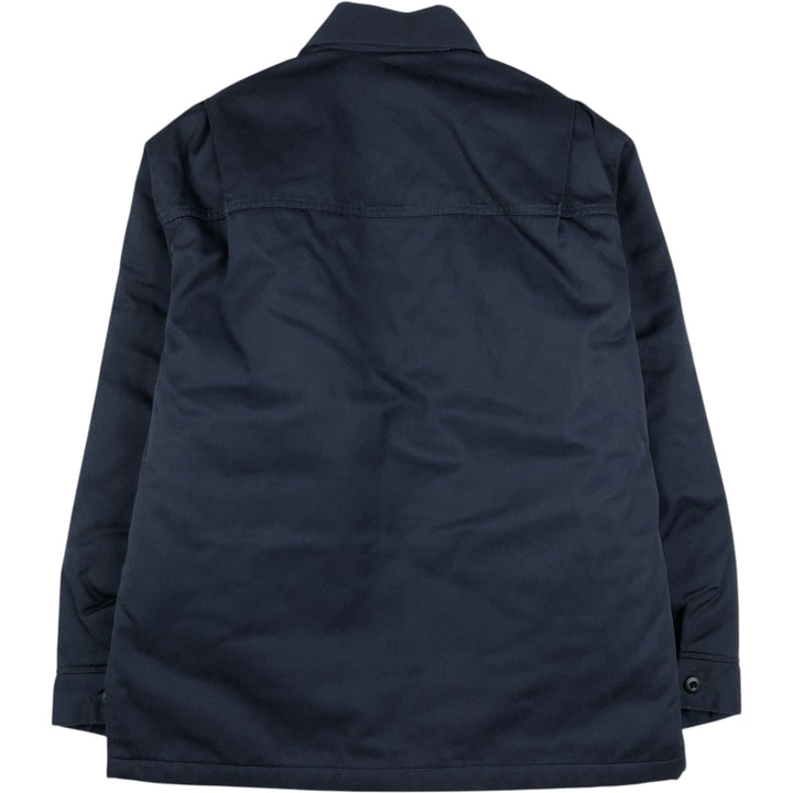 Dickies padded work jacket, men's size L polyester navy blue type Vintage Second Hand