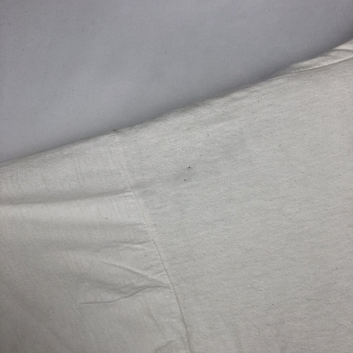 ~90'S Trident Advertising T-Shirt, Men's XL equivalent, Vintage cotton white type Vintage Second Hand