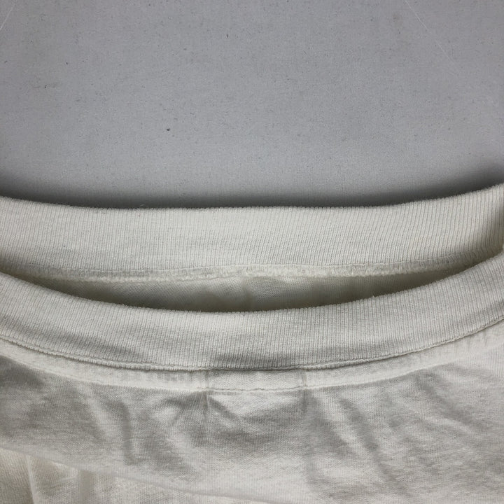 ~90'S Trident Advertising T-Shirt, Men's XL equivalent, Vintage cotton white type Vintage Second Hand