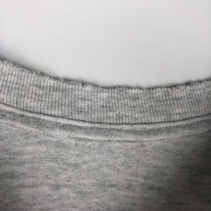 90'S YOUR Basic T-SHIRT Printed T-Shirt, Men's XL equivalent, Vintage unclear gray type Vintage Second Hand