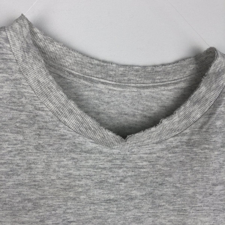 90'S YOUR Basic T-SHIRT Printed T-Shirt, Men's XL equivalent, Vintage unclear gray type Vintage Second Hand