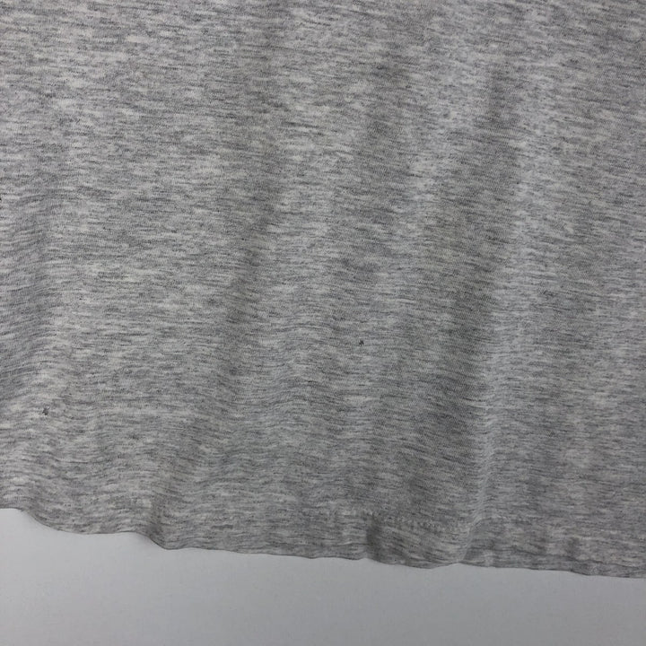 90'S YOUR Basic T-SHIRT Printed T-Shirt, Men's XL equivalent, Vintage unclear gray type Vintage Second Hand