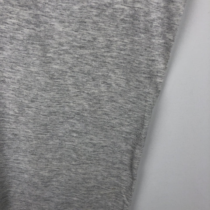 90'S YOUR Basic T-SHIRT Printed T-Shirt, Men's XL equivalent, Vintage unclear gray type Vintage Second Hand