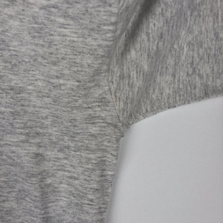 90'S YOUR Basic T-SHIRT Printed T-Shirt, Men's XL equivalent, Vintage unclear gray type Vintage Second Hand