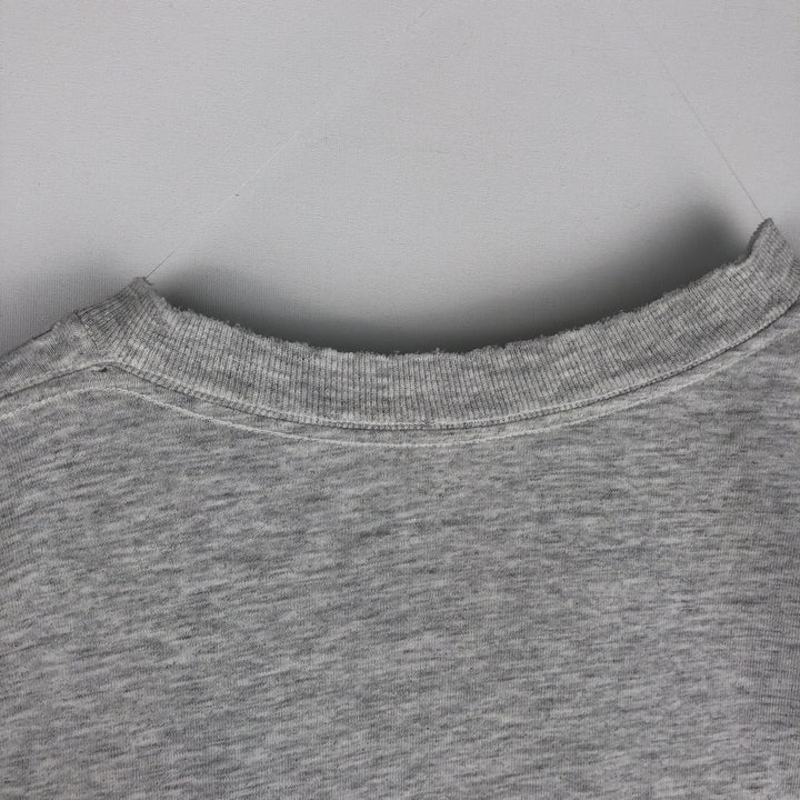 90'S YOUR Basic T-SHIRT Printed T-Shirt, Men's XL equivalent, Vintage unclear gray type Vintage Second Hand