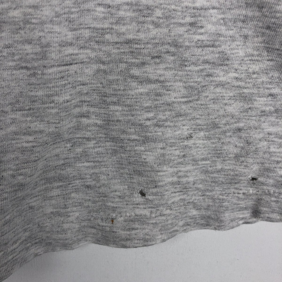 90'S YOUR Basic T-SHIRT Printed T-Shirt, Men's XL equivalent, Vintage unclear gray type Vintage Second Hand