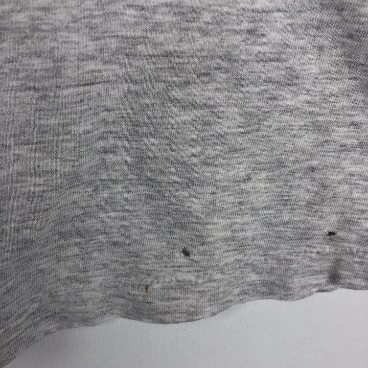 90'S YOUR Basic T-SHIRT Printed T-Shirt, Men's XL equivalent, Vintage unclear gray type Vintage Second Hand
