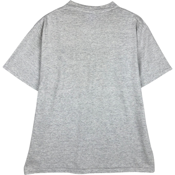 80s-90'S Jerzees Budweiser Advertising T-Shirt, Made in USA, Men's XL equivalent, Vintage cotton gray type Vintage Second Hand