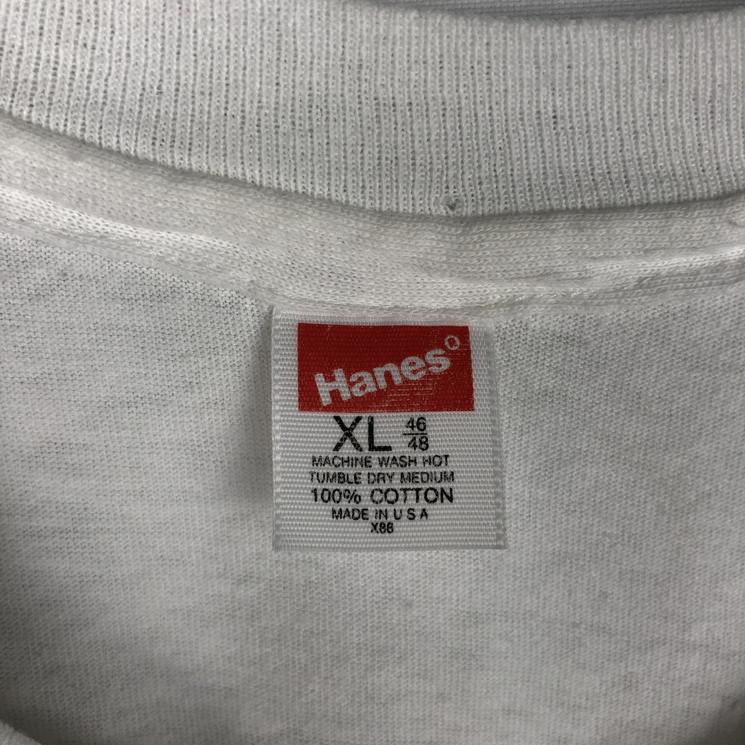 ~1980'S Hanes HERSHEY'S Advertising T-Shirt, Made in USA, Men's XL equivalent, Vintage cotton white type Vintage Second Hand
