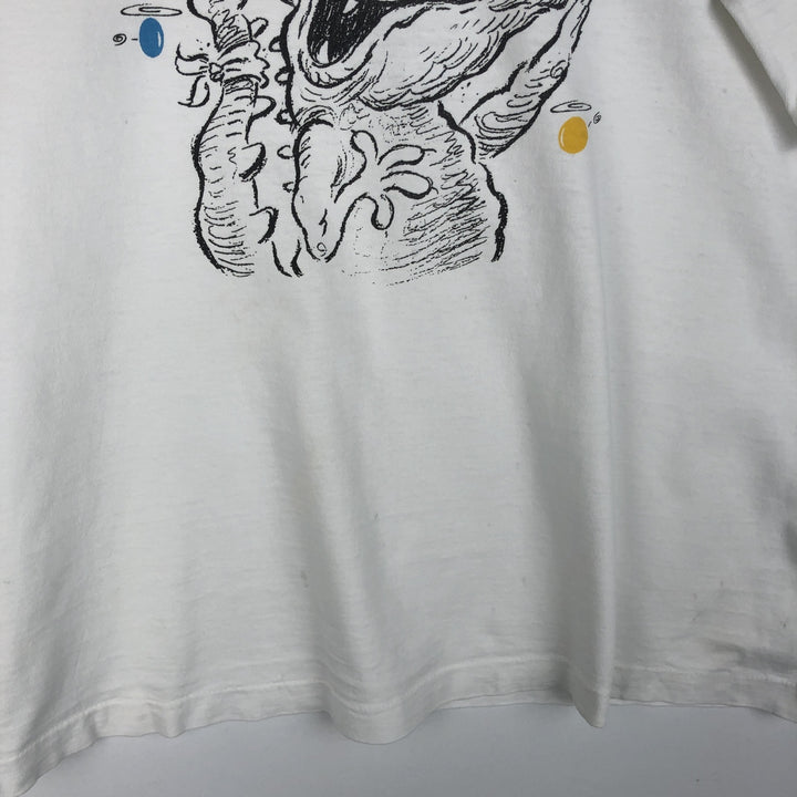 90'S Fruit of the Loom SMARTIES Advertising T-Shirt, Made in Canada, Men's XL equivalent, Vintage cotton white type Vintage Second Hand