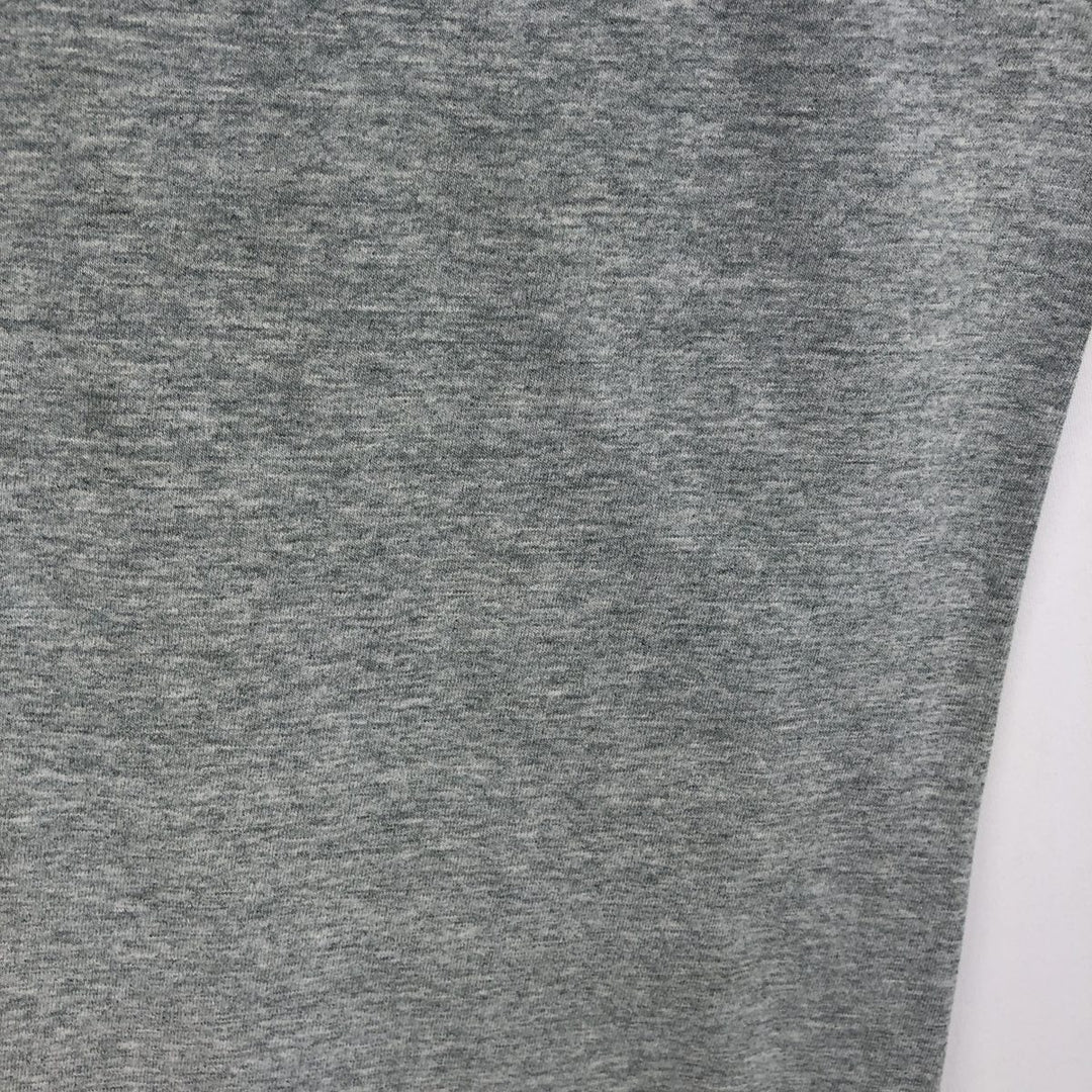2000'S Fruit of the Loom Lofteez Budweiser advertising T-shirt, men's size XL (approx.) cotton gray type Vintage Second Hand