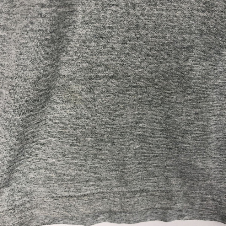 2000'S Fruit of the Loom Lofteez Budweiser advertising T-shirt, men's size XL (approx.) cotton gray type Vintage Second Hand
