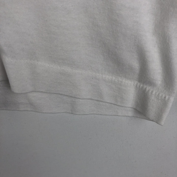 ~90'S BUD LIGHT Advertising T-Shirt, Men's Size M (approx.), Vintage unclear white type Vintage Second Hand