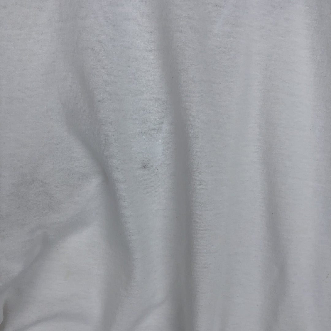 ~90'S BUD LIGHT Advertising T-Shirt, Men's Size M (approx.), Vintage unclear white type Vintage Second Hand
