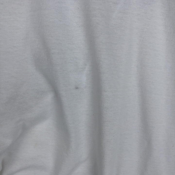 ~90'S BUD LIGHT Advertising T-Shirt, Men's Size M (approx.), Vintage unclear white type Vintage Second Hand
