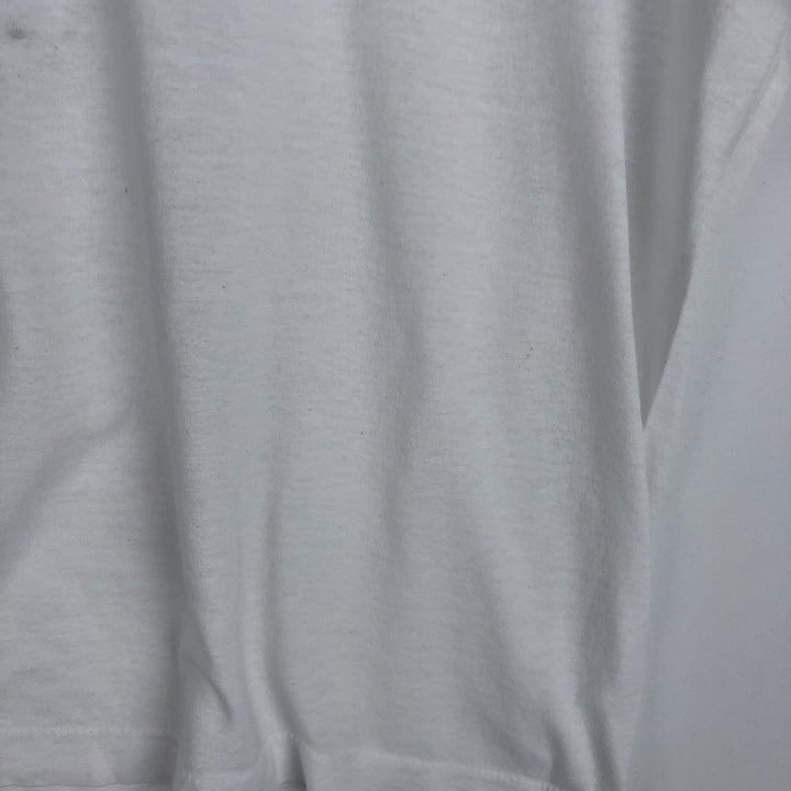 ~90'S BUD LIGHT Advertising T-Shirt, Men's Size M (approx.), Vintage unclear white type Vintage Second Hand