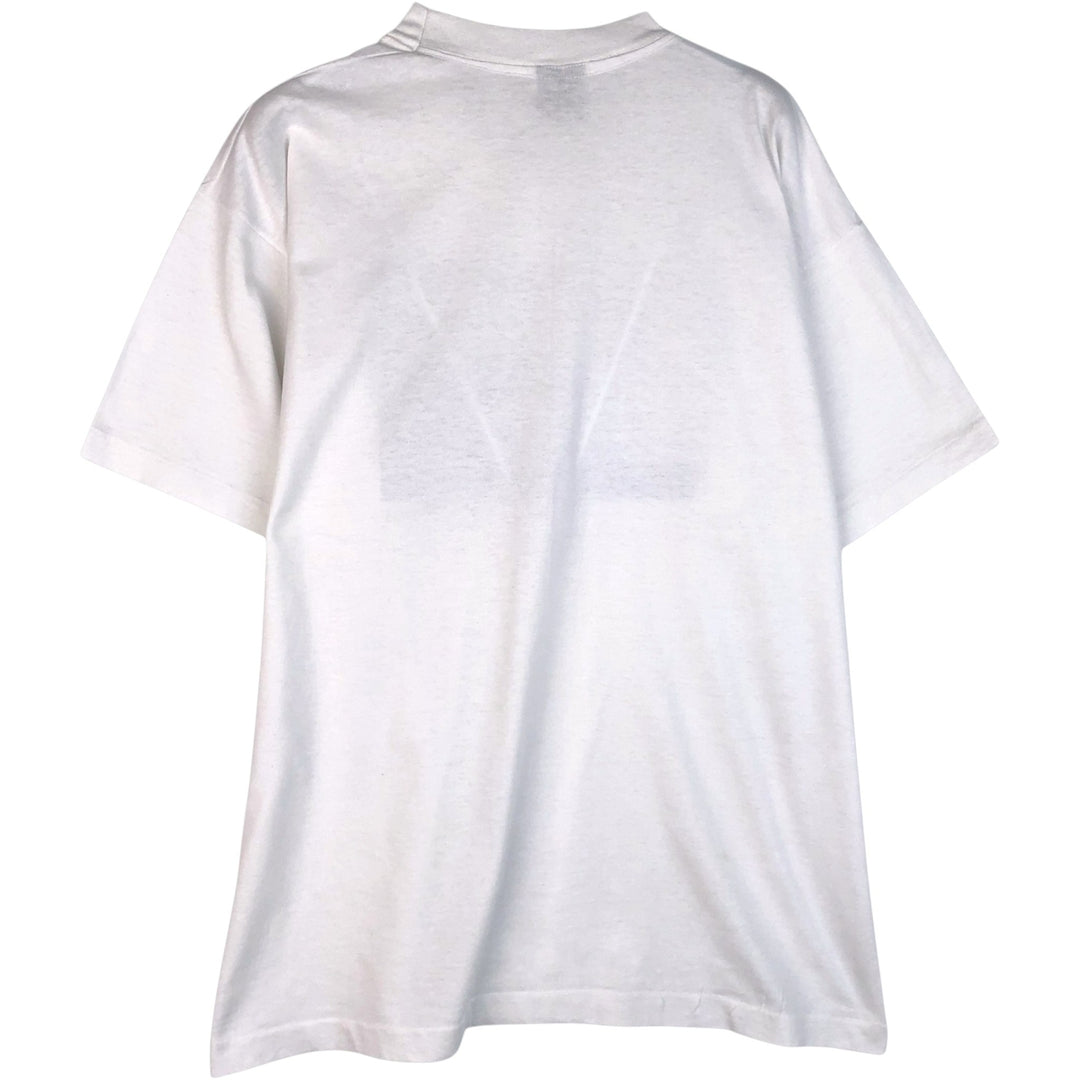~90'S Screen Stars Best Boeing Advertising T-Shirt, Made in USA, Men's XL equivalent, Vintage cotton white type Vintage Second Hand