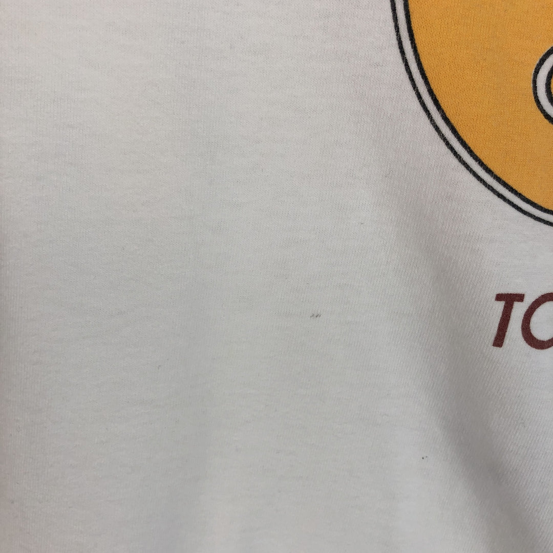 90'S HARD ROCK CAFE Hard Rock Cafe Advertising T-shirt Made in USA Men's L Vintage cotton white type Vintage Second Hand