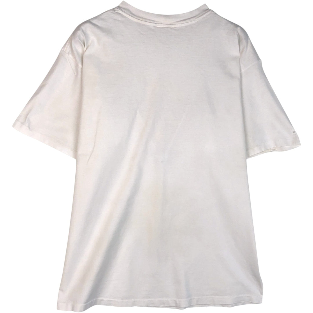 HARD ROCK CAFE advertising T-shirt, men's size L (approx.), vintage. unclear white type Vintage Second Hand