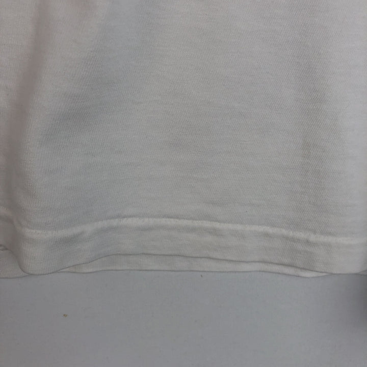 90'S Hanes BEEFY-T In-N-Out Burger Advertising T-Shirt, Made in USA, Men's XXL equivalent, Vintage cotton white type Vintage Second Hand
