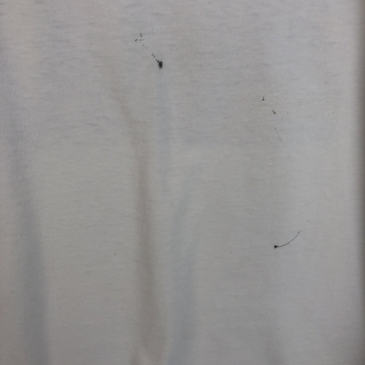 90'S Hanes BEEFY-T In-N-Out Burger Advertising T-Shirt, Made in USA, Men's XXL equivalent, Vintage cotton white type Vintage Second Hand