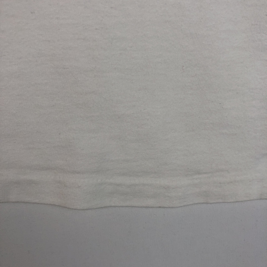 90'S Hanes BEEFY-T Hard Rock Cafe Advertising T-Shirt, Made in USA, Men's Size M (approx.), Vintage cotton white type Vintage Second Hand