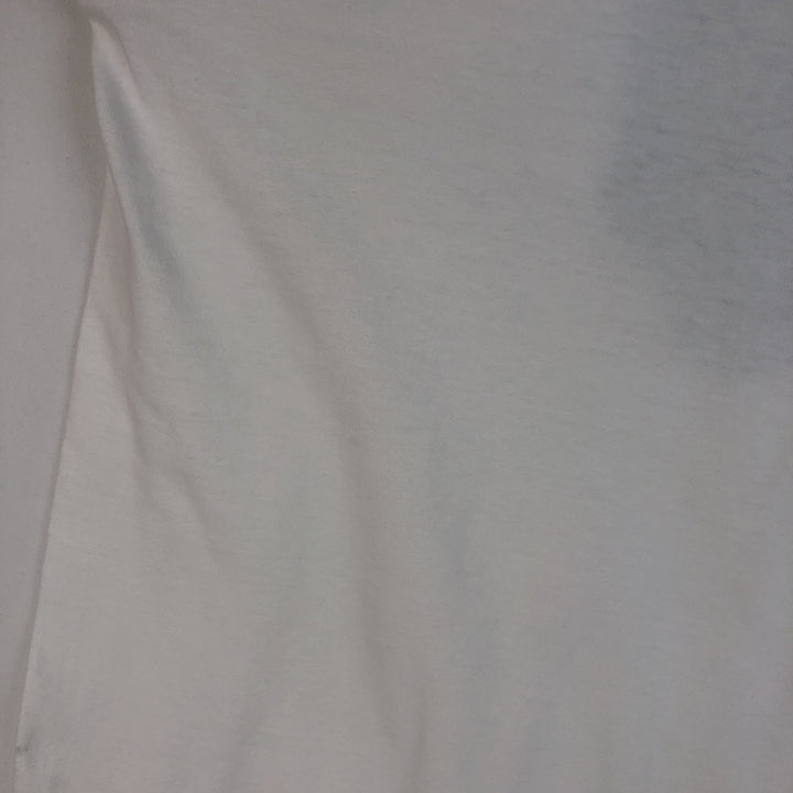 90'S Hanes BEEFY-T Lucille FARMS NUTRITIONAL CHEESEES advertising T-shirt, Made in USA, Men's XL equivalent. cotton white type Vintage Second Hand