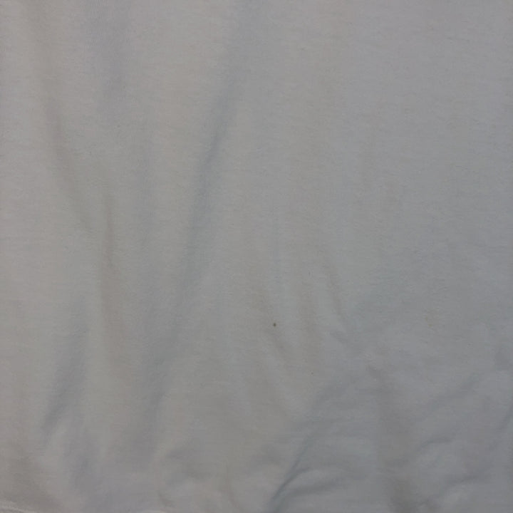 90'S Hanes BEEFY-T Lucille FARMS NUTRITIONAL CHEESEES advertising T-shirt, Made in USA, Men's XL equivalent. cotton white type Vintage Second Hand